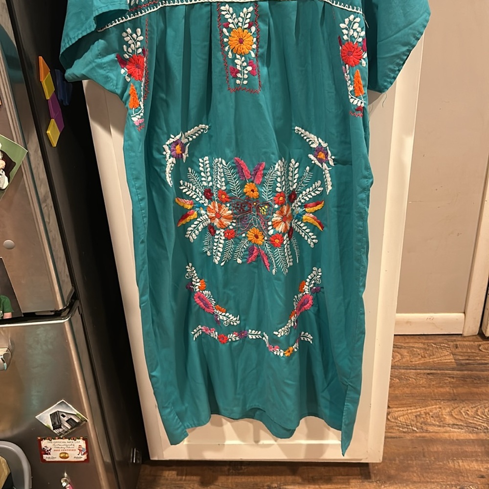 Homemade embroidered dress - Picture 3 of 16